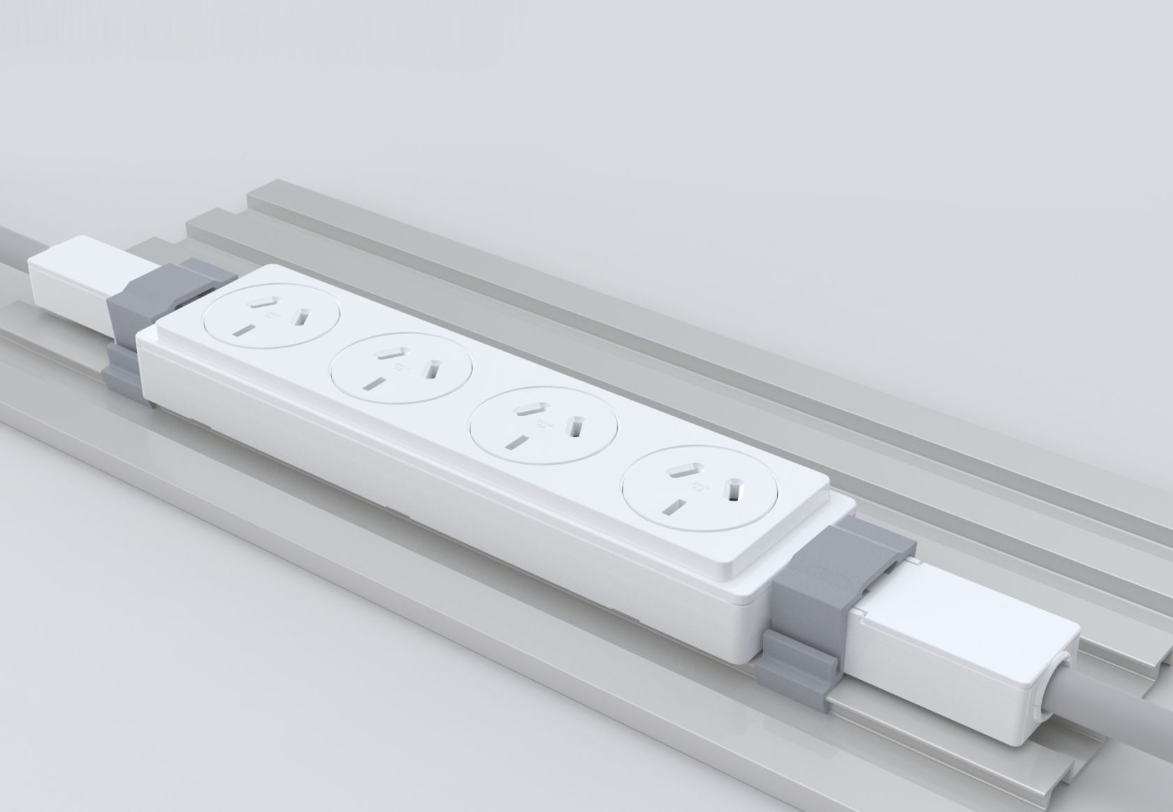 Quad Power Module with Clips