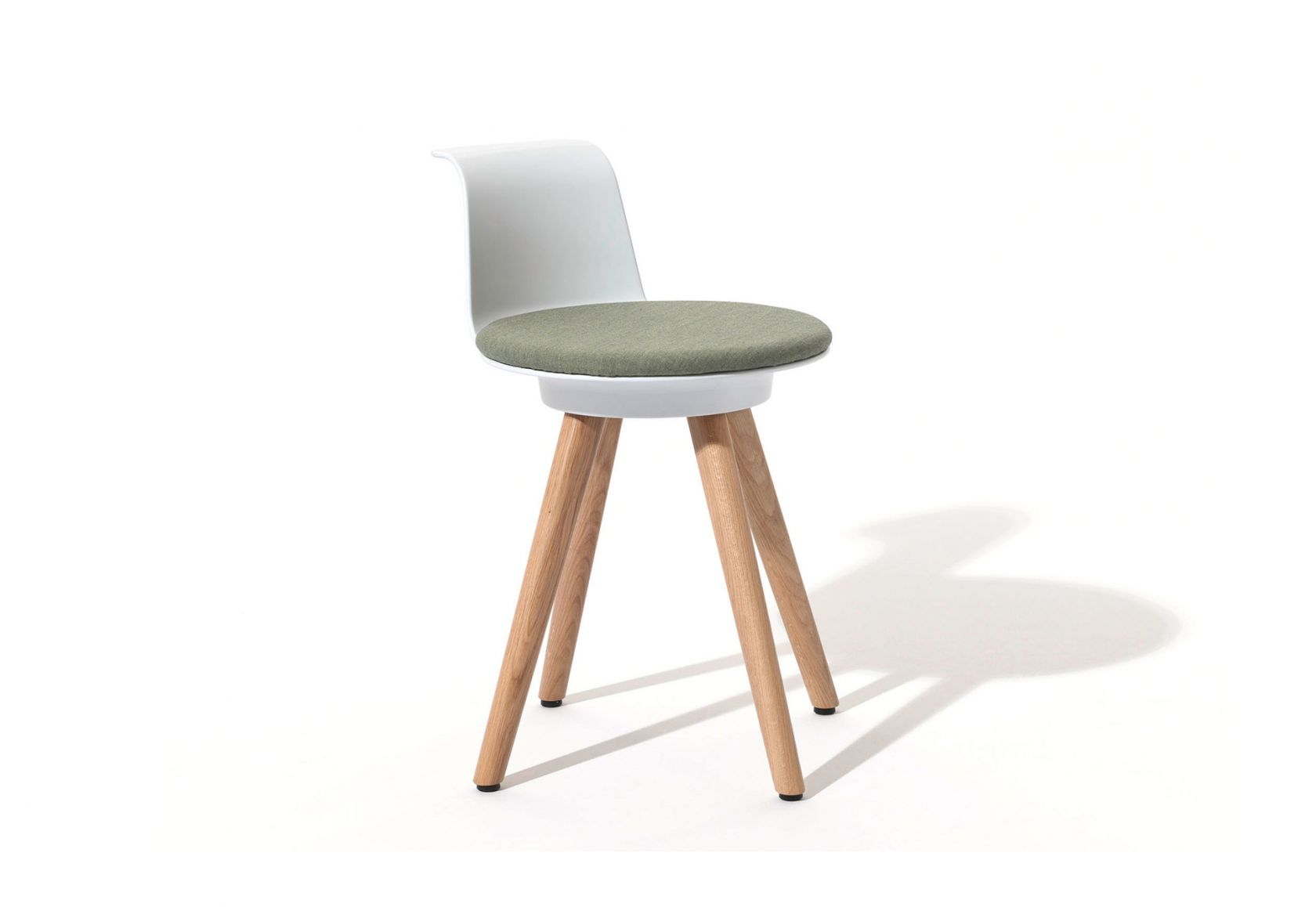 Timba stool with back