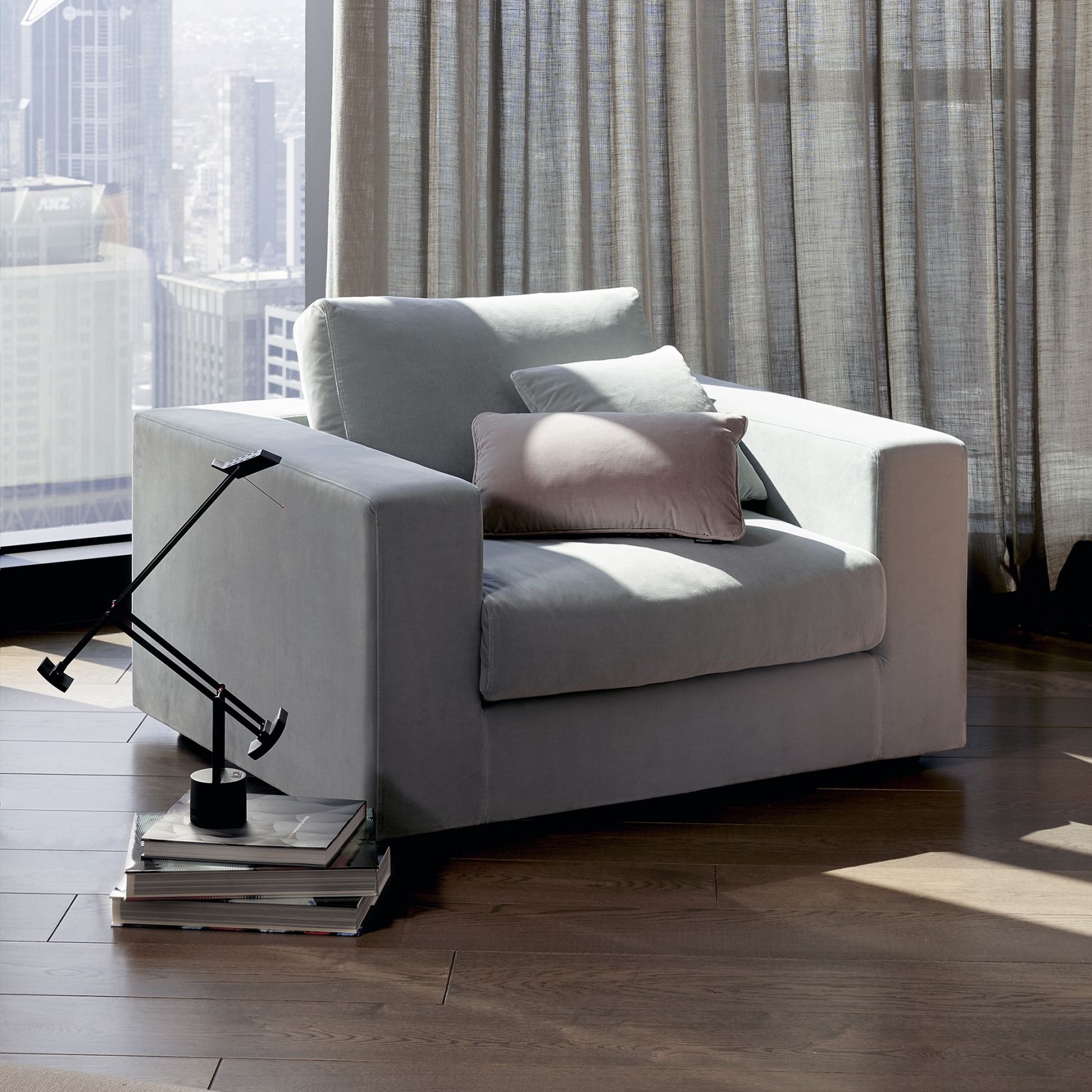 Mena Sofa square 