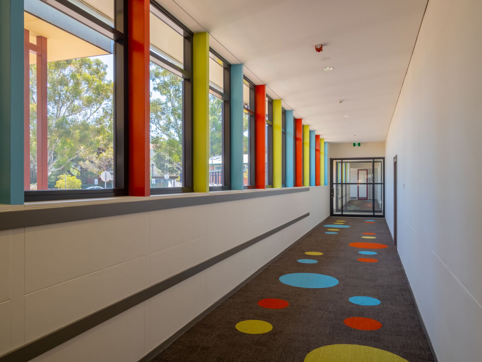 heritage college adelaide refurbishment corridor