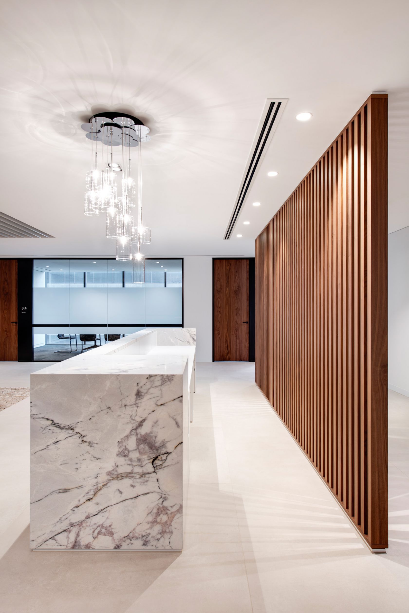 hwl ebsworth lawyers melbourne fitout marble reception