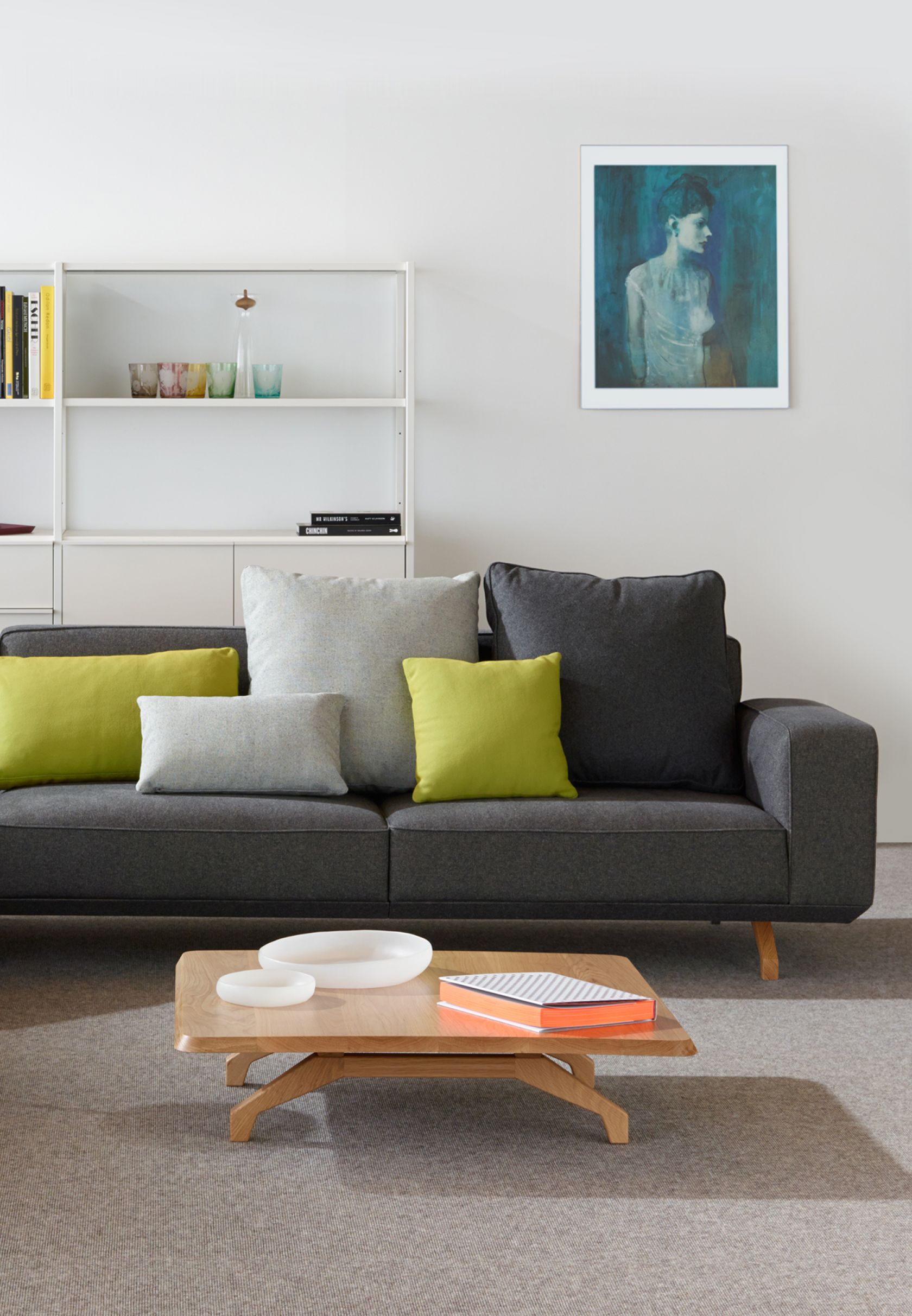 Bomba Table, Bomba Sofa Kase Storage and Scatter Platter Cushions