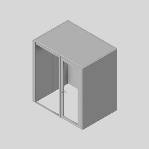 Revit Focus Quiet Duo Work Room Models