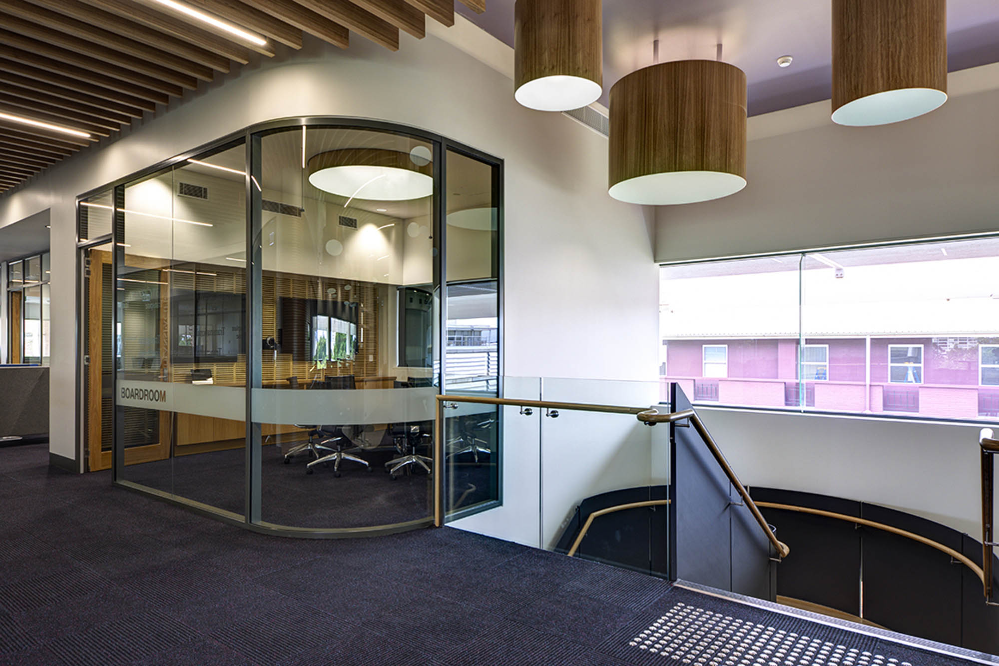 queensland university of technology executive centre brisbane education construction refurbishment boardroom