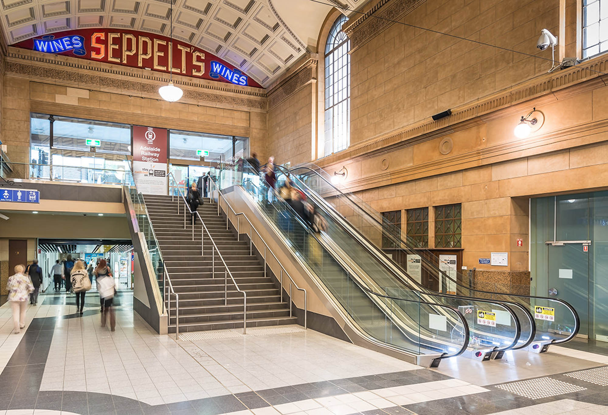 adelaide railway station adelaide refurbishment stairs 020