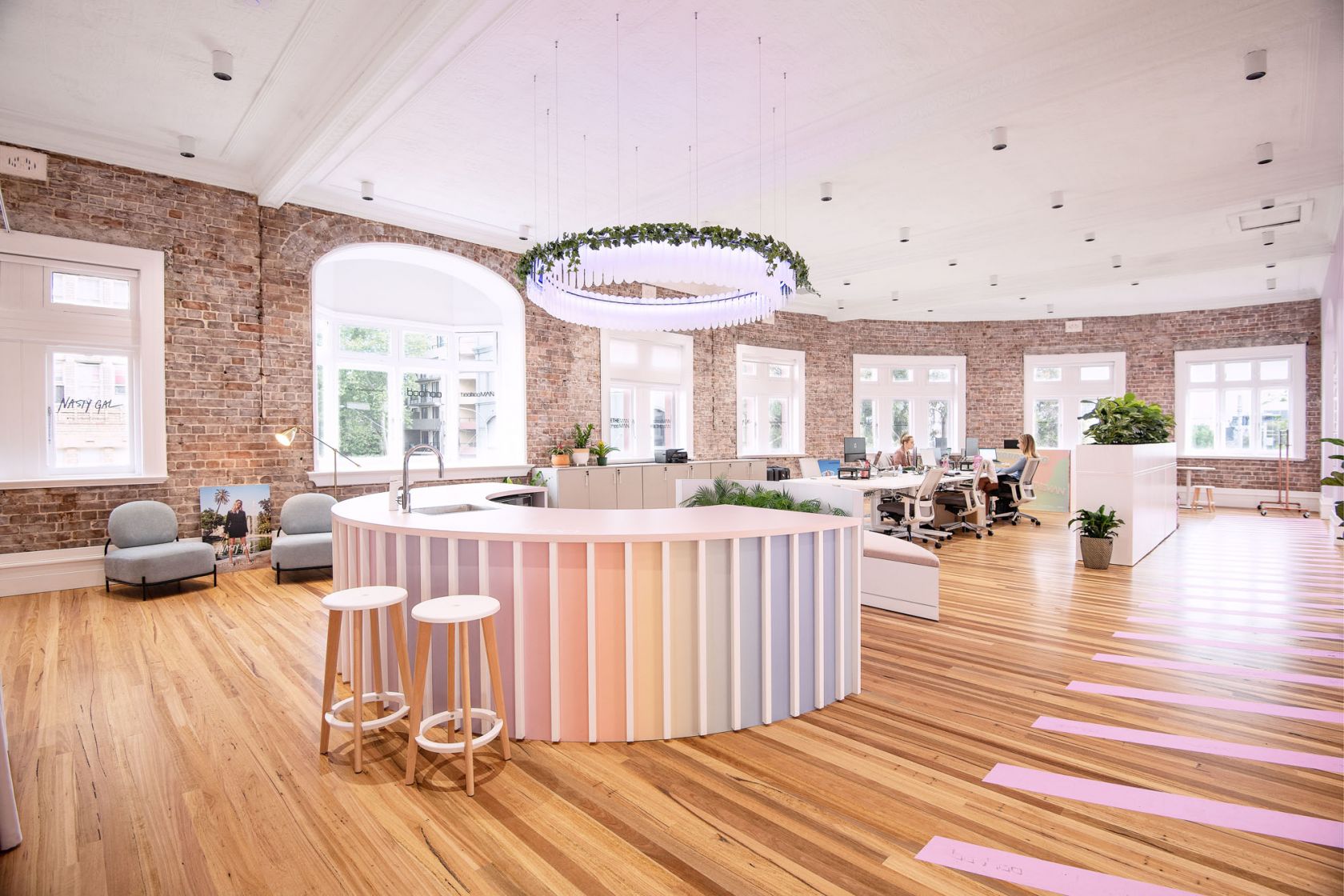 boohoo office fitout sydney 