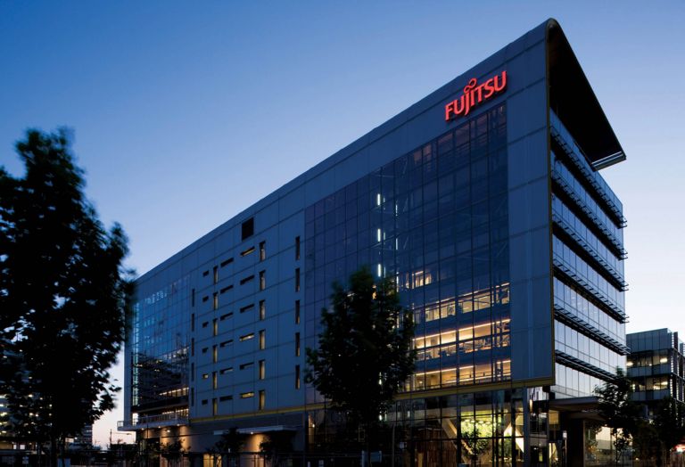 fujitsu head office melbourne office fitout exterior facade