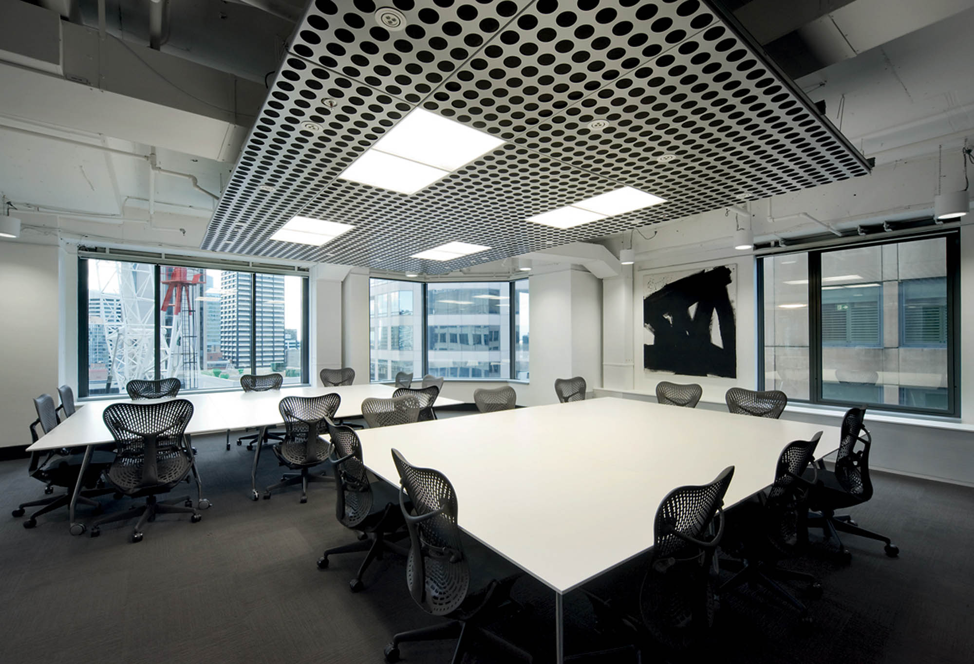 green building council sydney office fitout meeting room