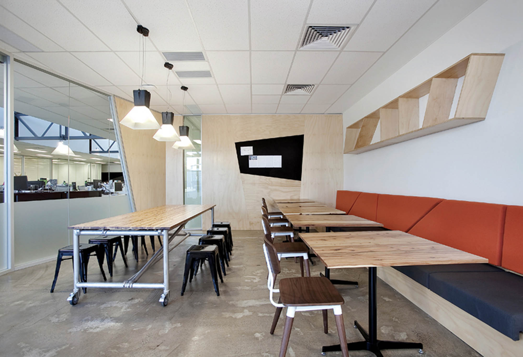 kathmandu melbourne fitout collaboration room