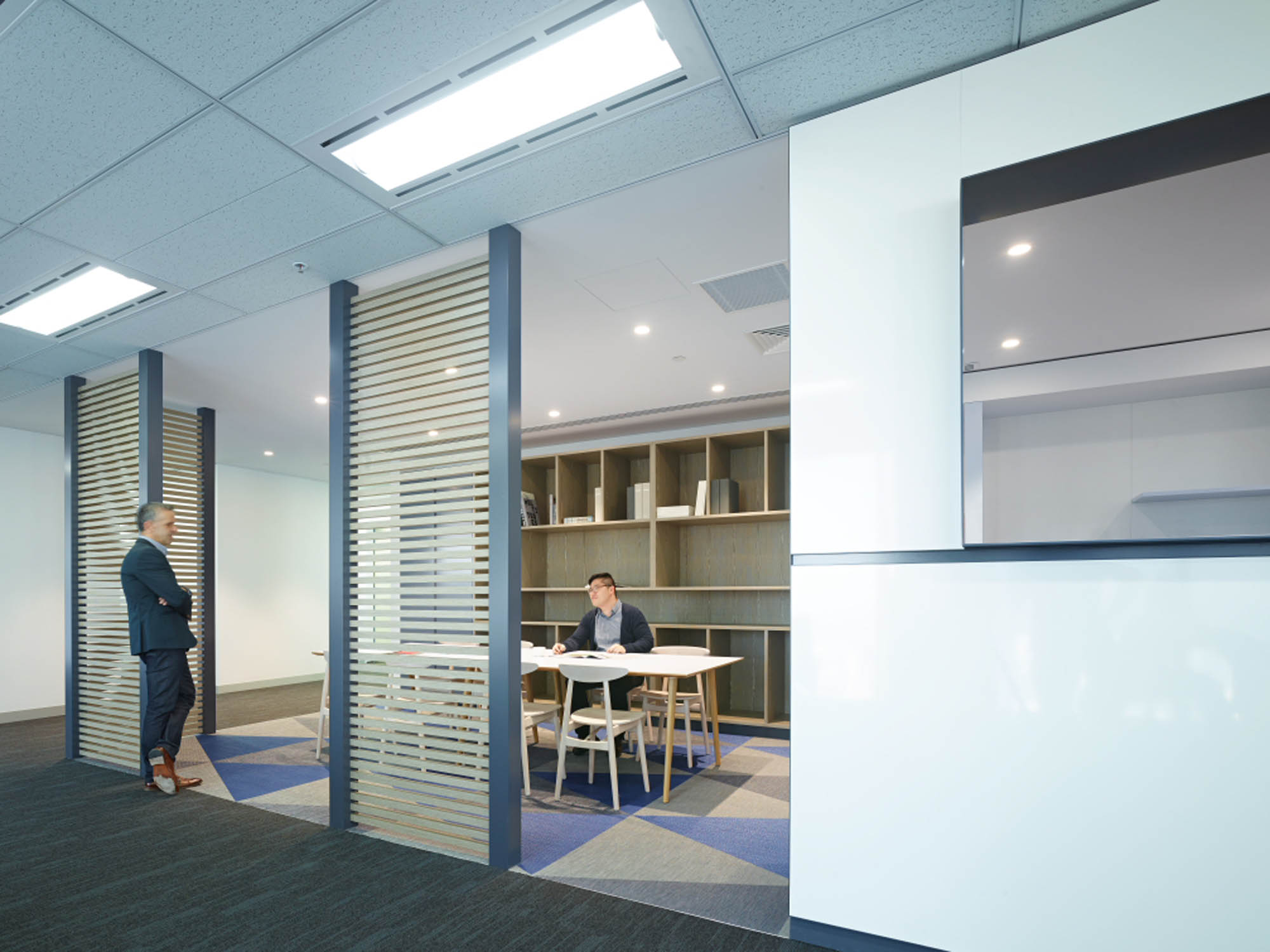 rf properties melbourne office fitout meeting space