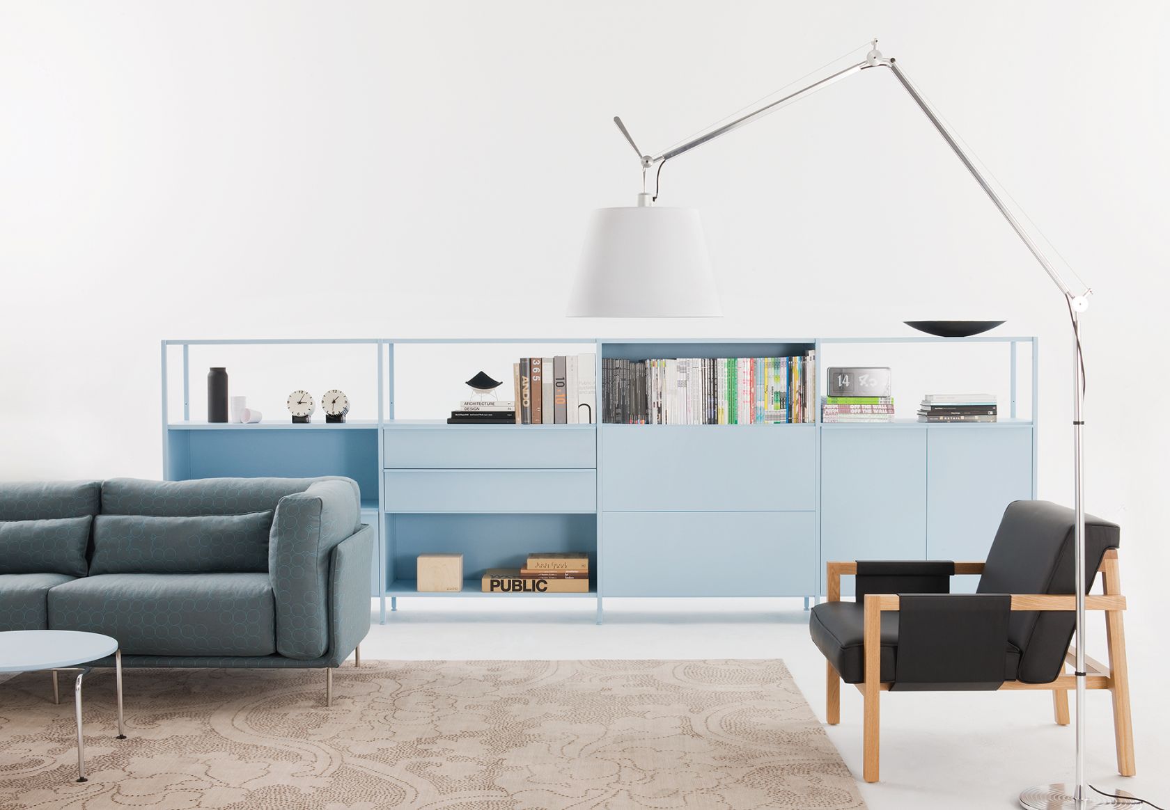 Kase Storage, Toro Badjo Armchair and Kayt Table