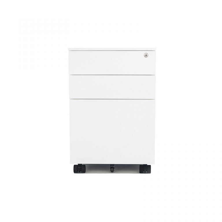 schiavello cache pedestal white drawers home office