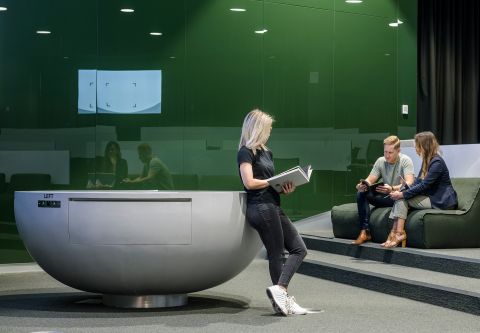 Melbourne University lectern