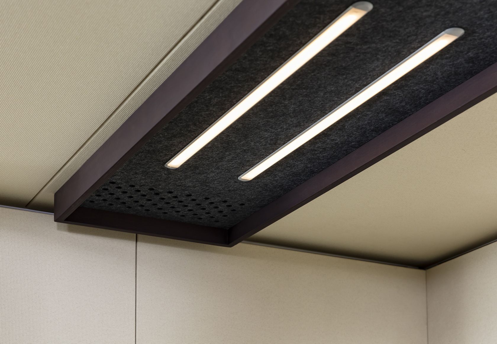 Focus Quiet Work Room light detail