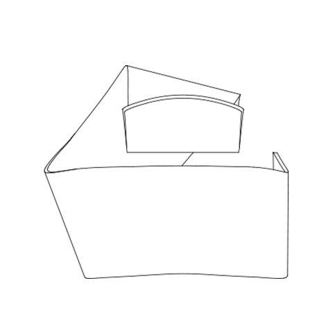 2D 101 Chair CAD Model