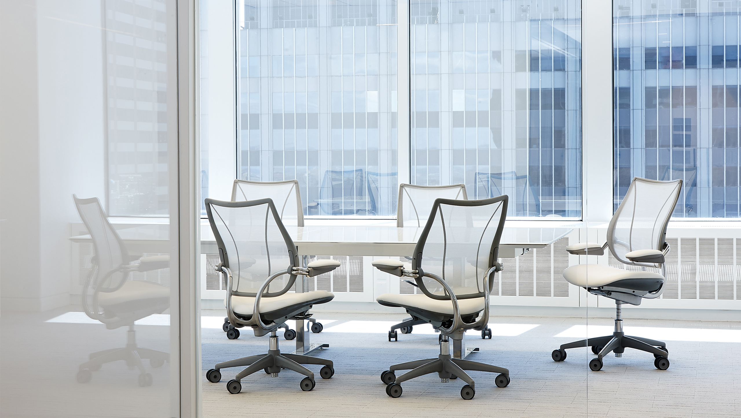 Liberty Mesh Chair in Boardroom