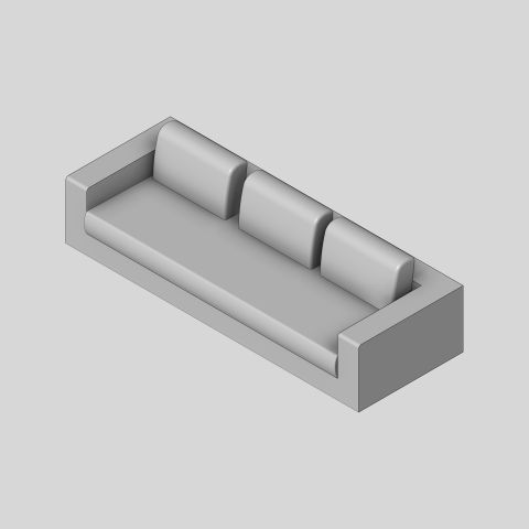 Revit Mena Sofa Models