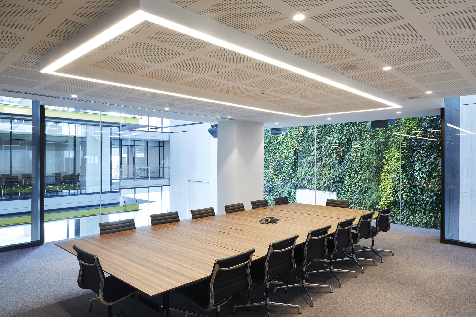 bdo melbourne office fitout boardroom