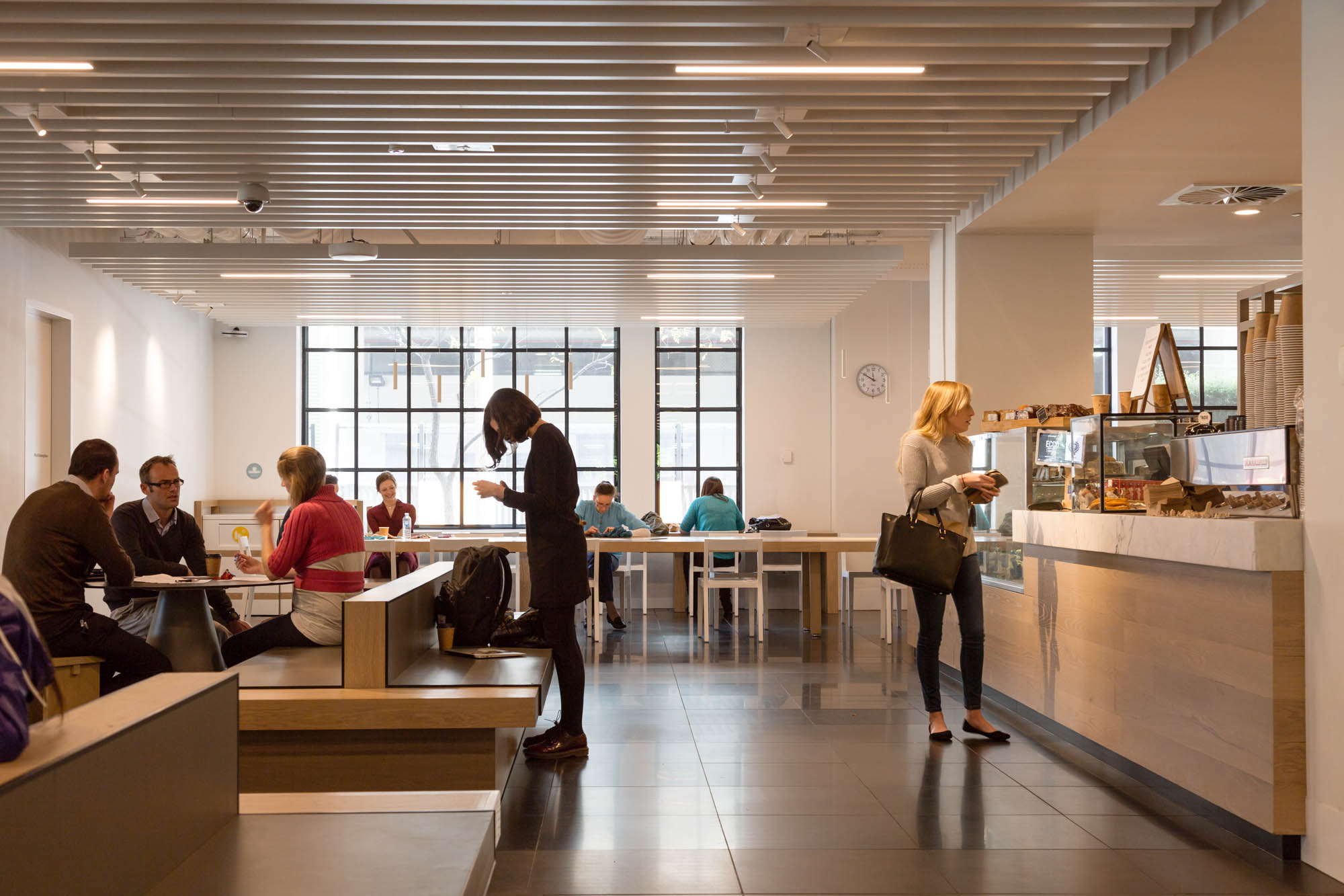 australia catholic university melbourne construction cafeteria 1115