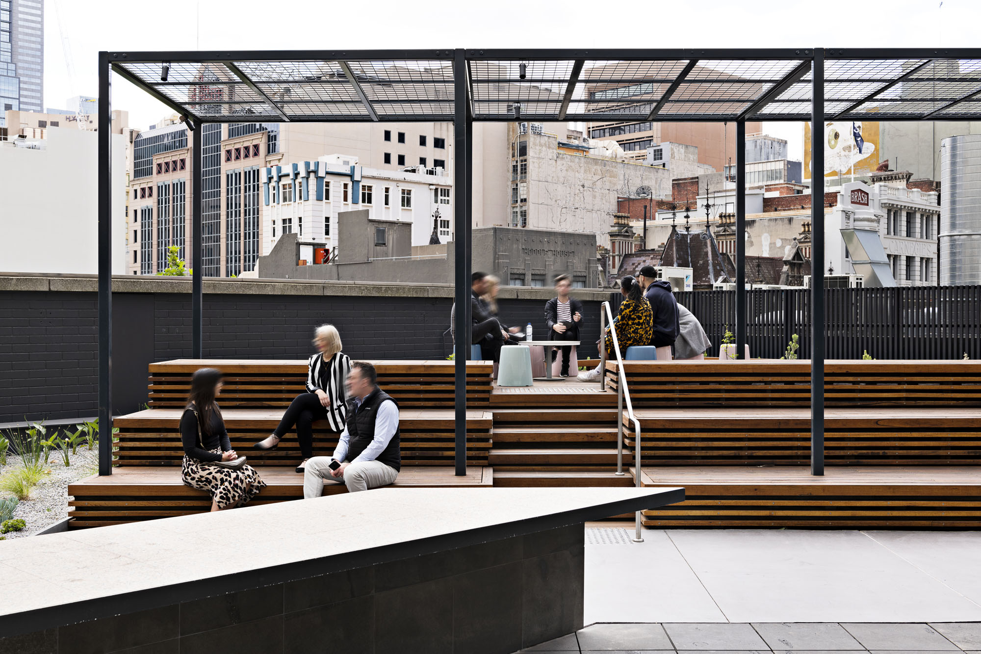 unisuper outdoor terrace melbourne