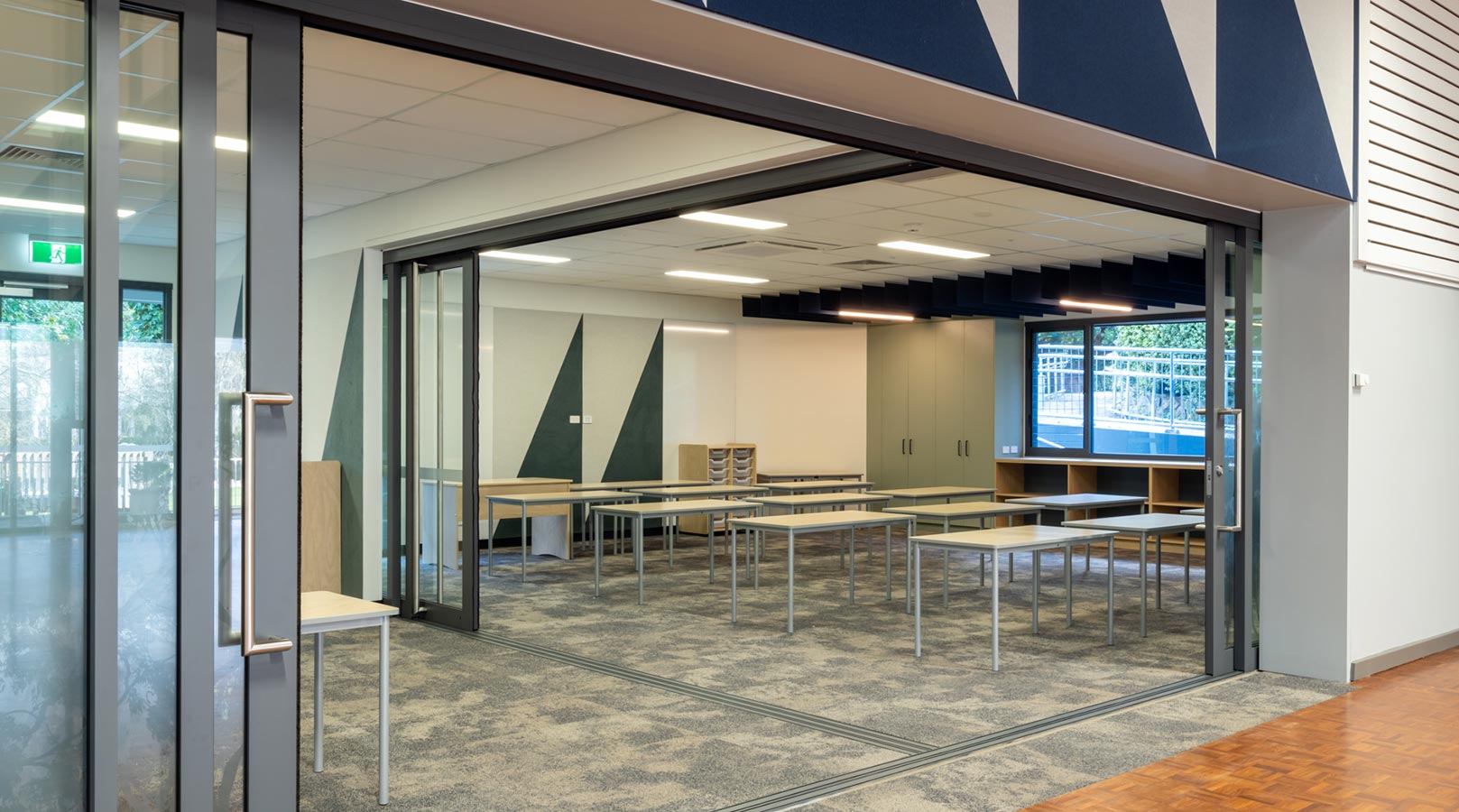 st catherines primary school adelaide construction fitout education interior room partition wall