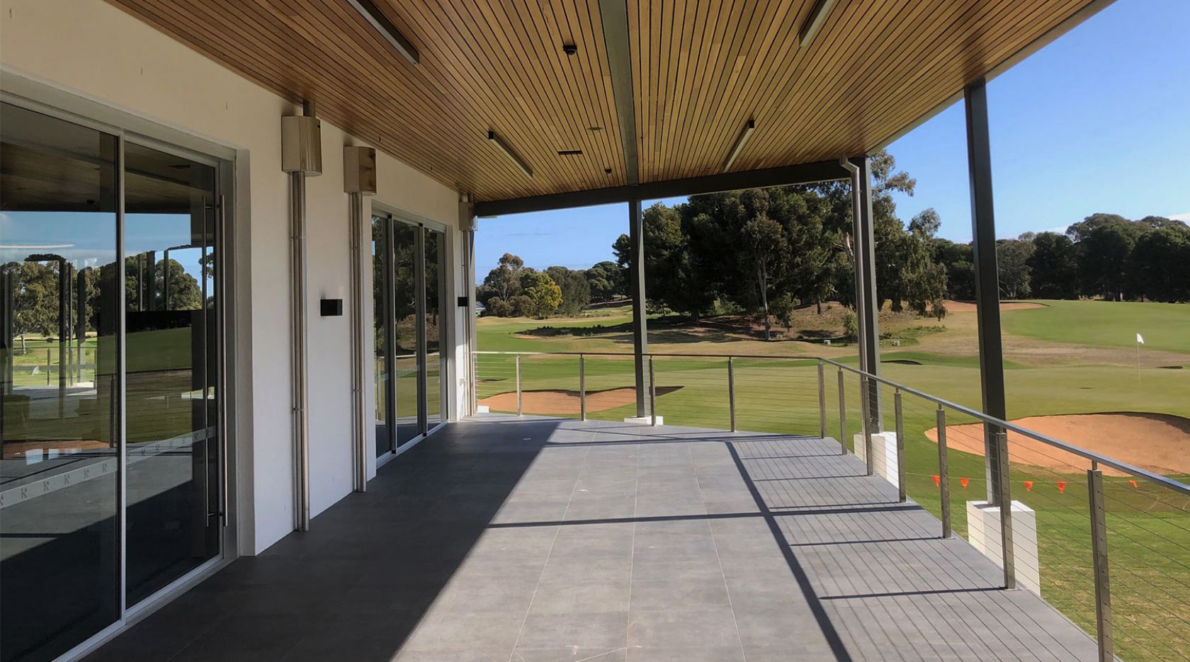 kooyonga golf club adelaide schiavello construction fitout exterior deck