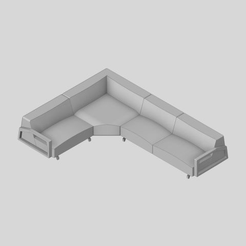 Revit Bomba Sofa Models