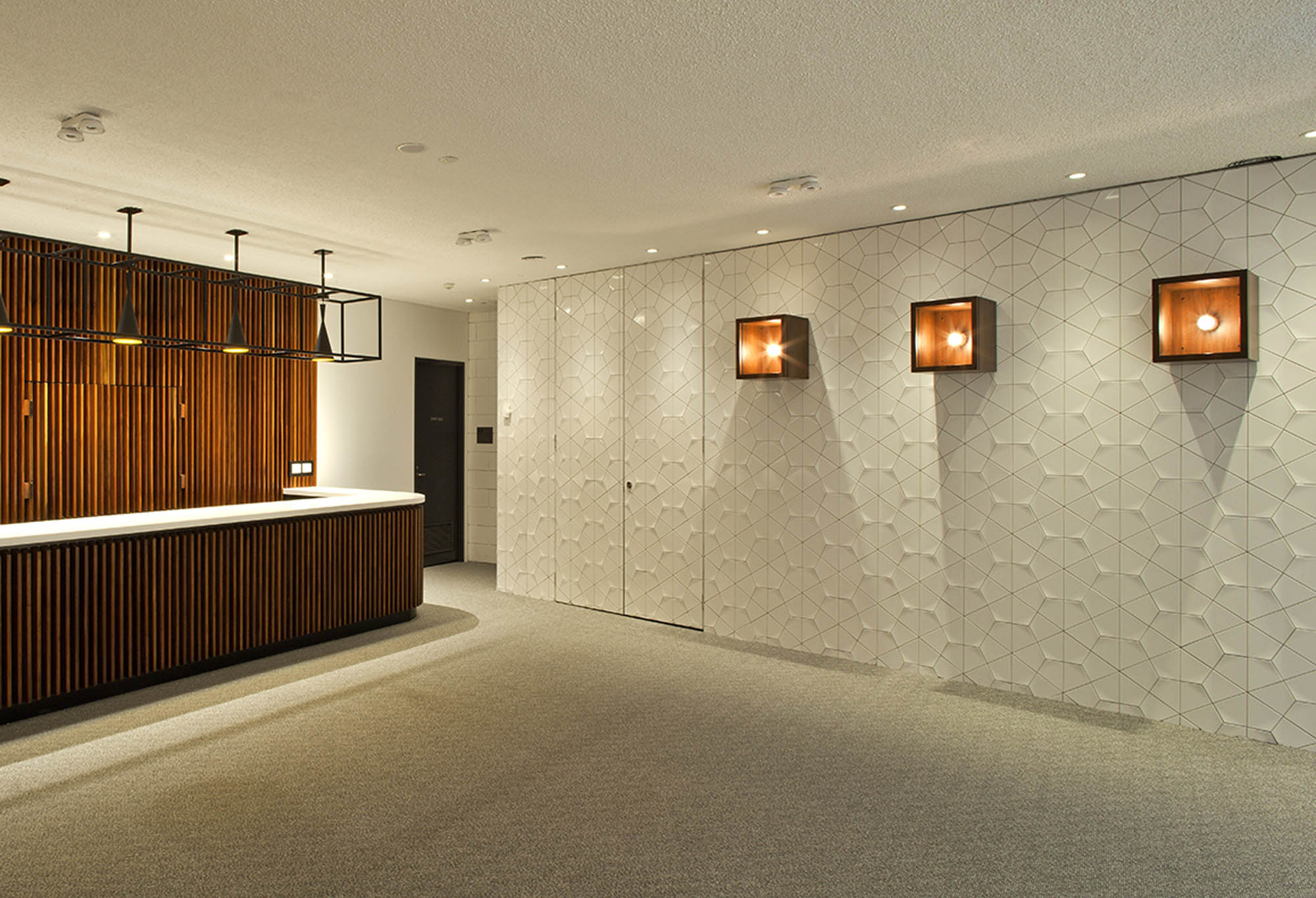 treasury theatre victoria government melbourne fitout textural architectural timber joinery steelwork 