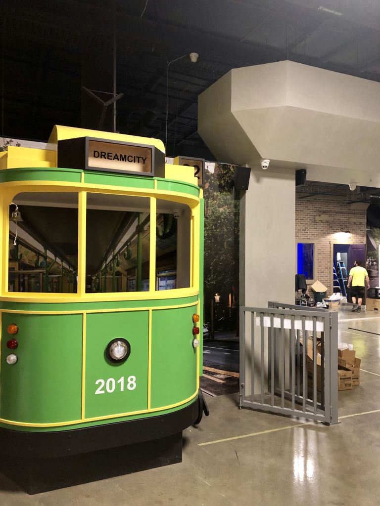 dreamcity south wharf tram