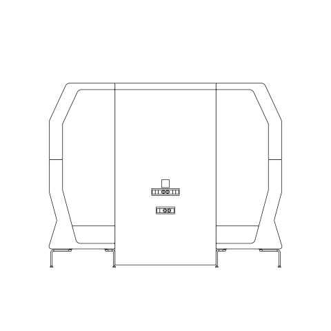 2D Kayt Cabana CAD Model