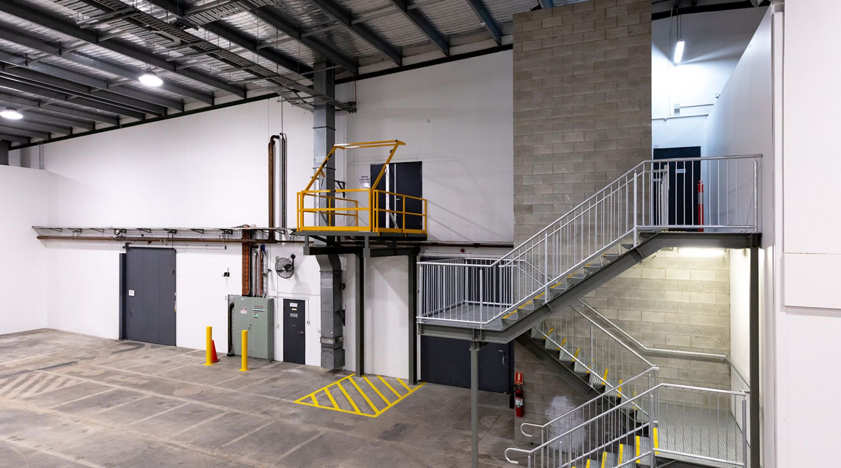 schiavello construction brisbane powerlink northlink refurbishment carpark exit