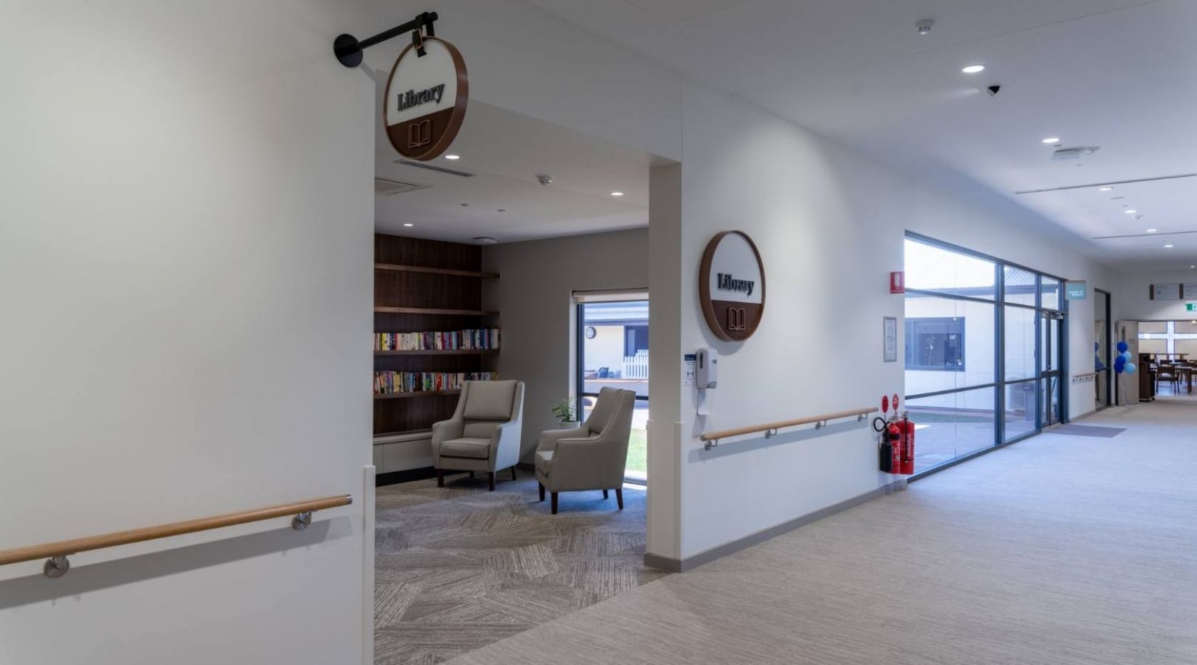 Cavalry Aged Care Facility library