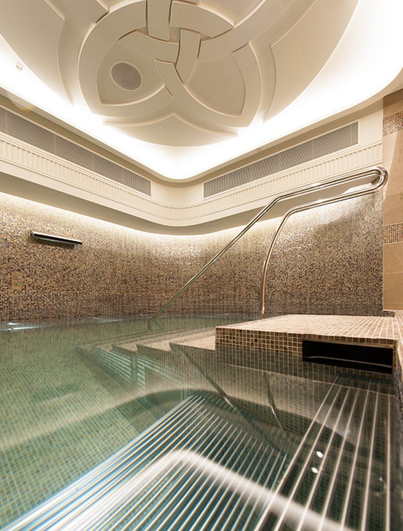 crown casino spa pool feature ceiling tiles