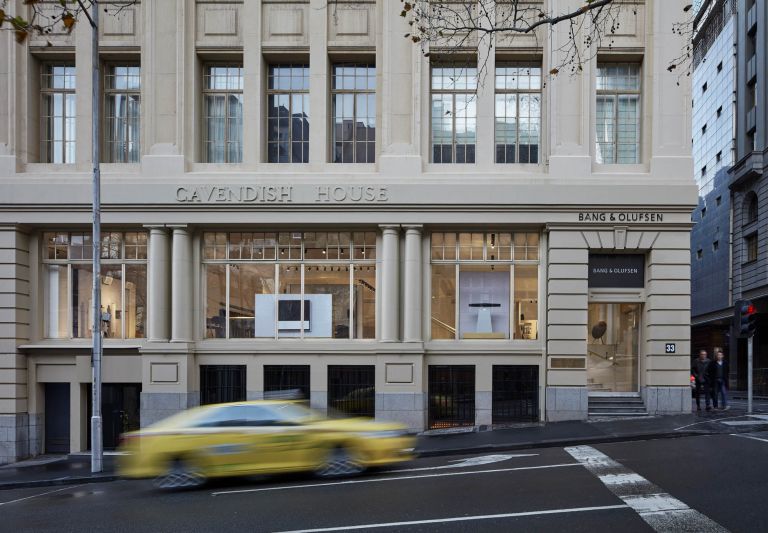 bang and olufsen melbourne showroom exterior cavendish house 