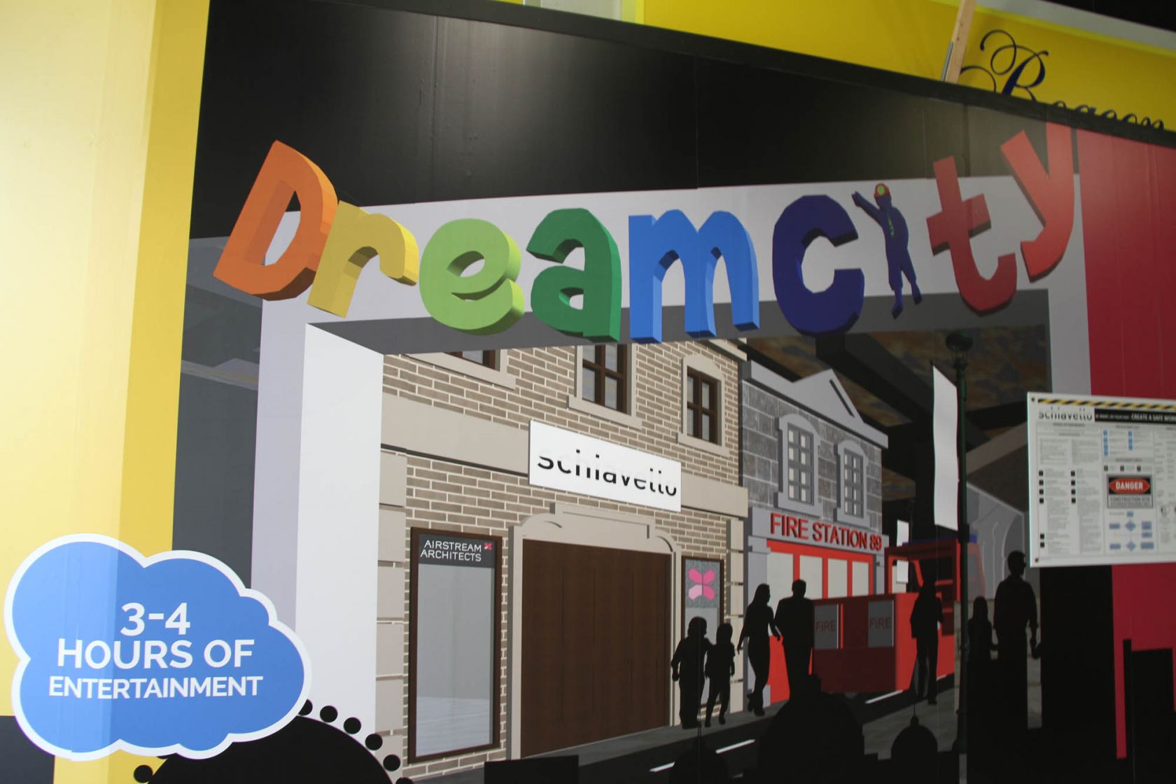 dreamcity south wharf hoarding construction fitout education melbourne
