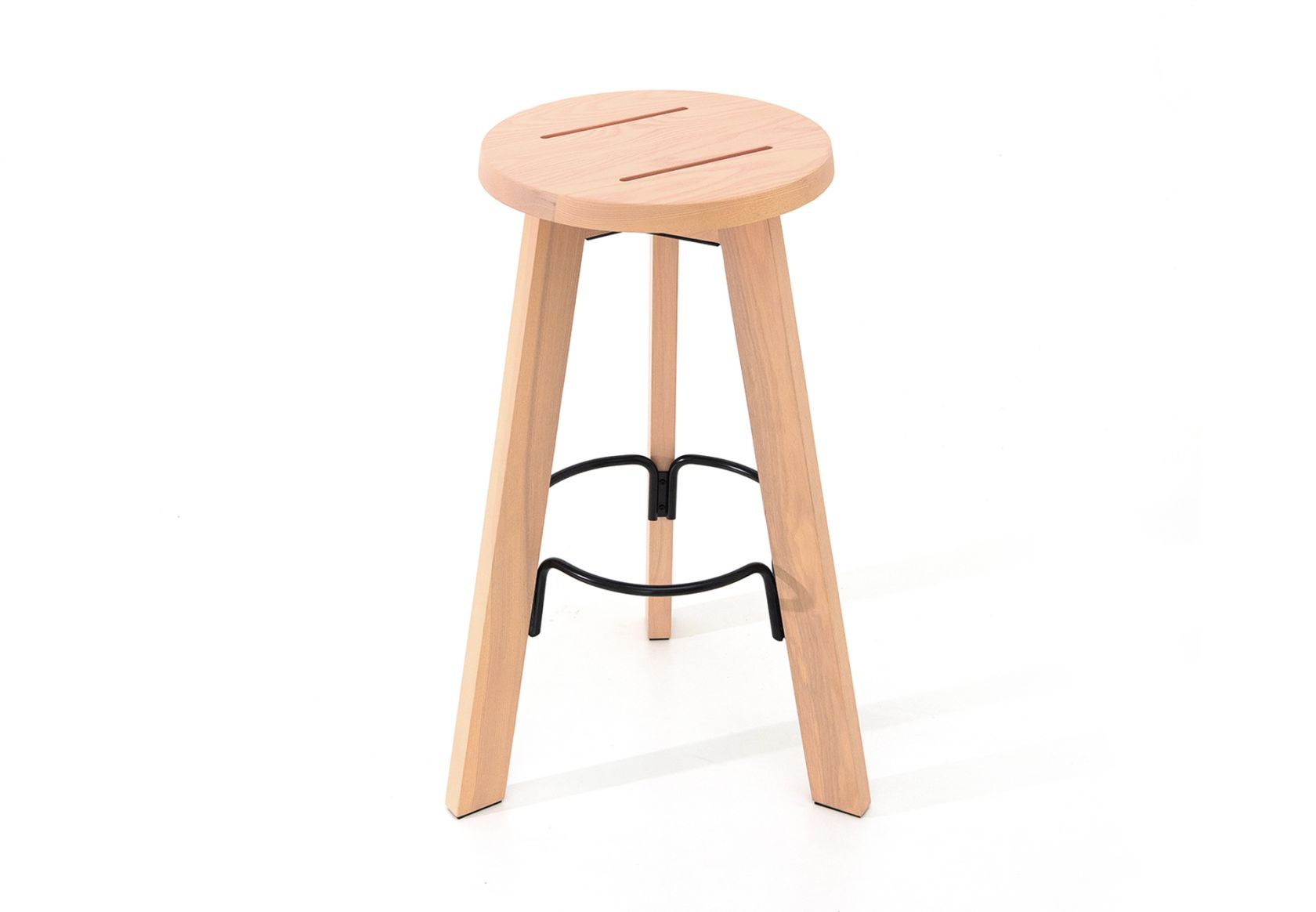 Cap Stool tall light timber