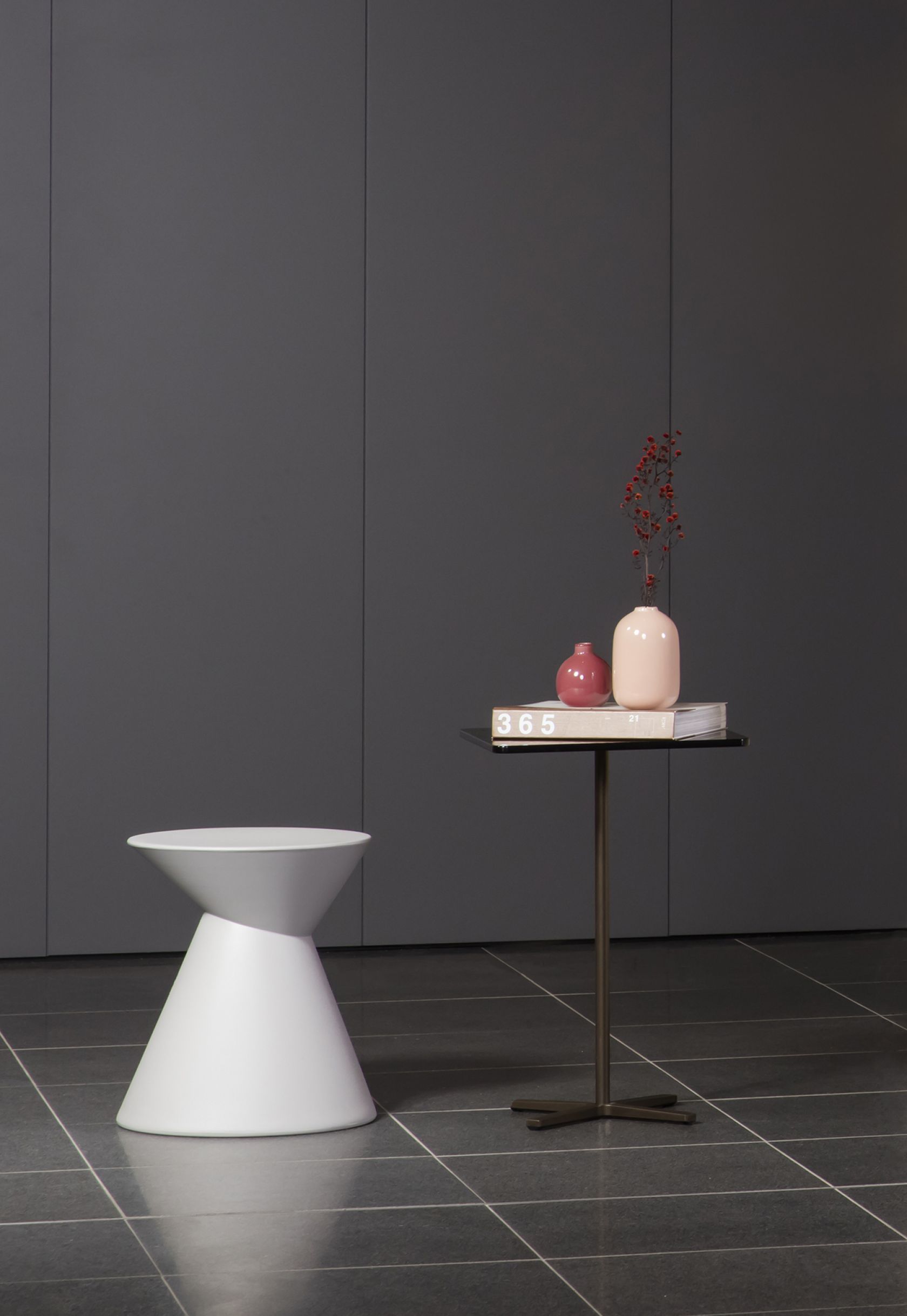 La La Stool and Krossi Table