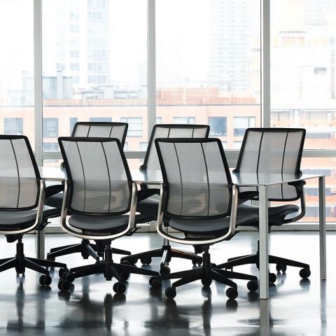 Diffrient Smart Chair in Boardroom