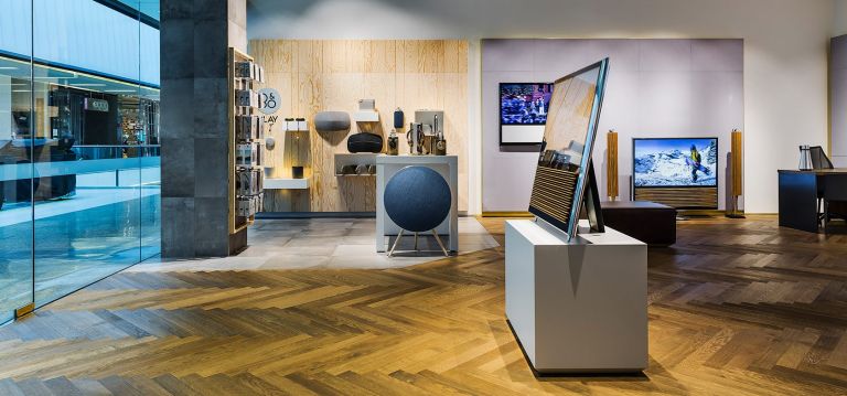Bang & Olufsen Showroom Retail Fitout Sydney Westfield