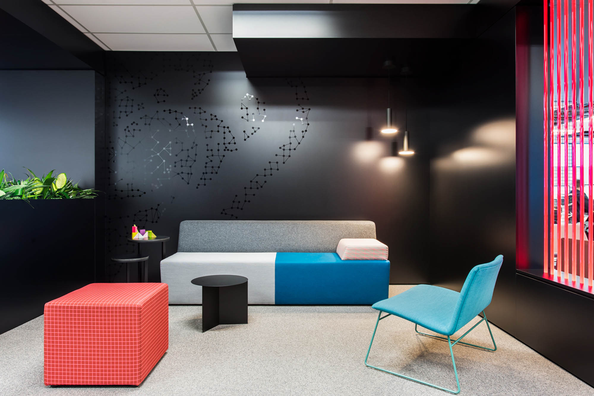 bourke st melbourne office fitout lounge seating