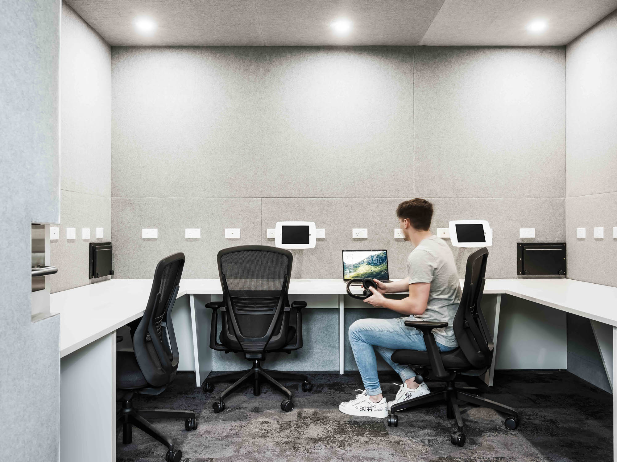 Australian Hearing Hub Macquarie University fitout education 