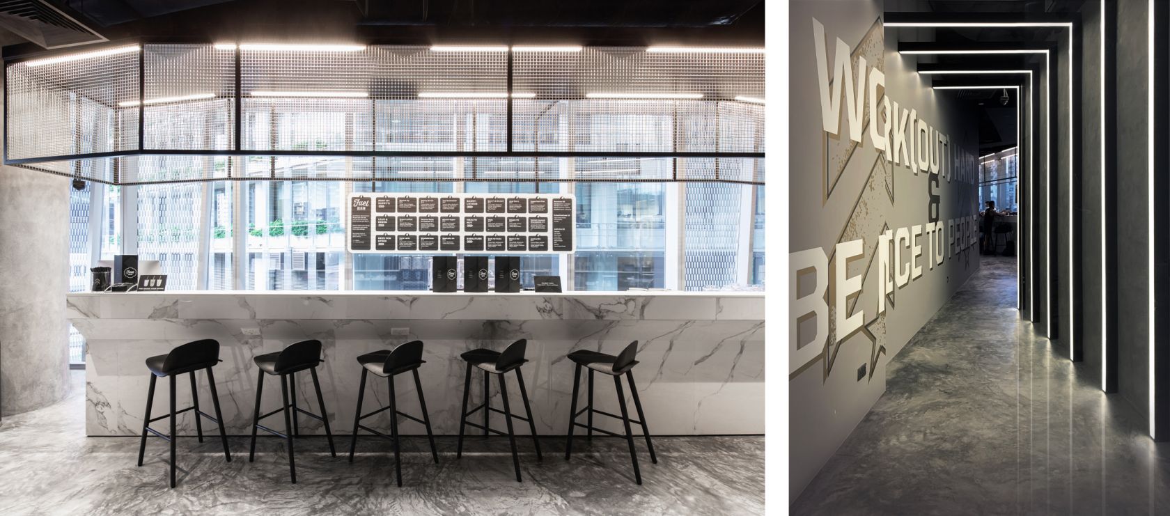 barrys bootcamp singapore gym workout construction fitout