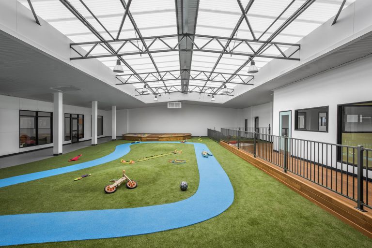 Treetops early learning centre kindergarten fitout adelaide construction indoor outdoor play area