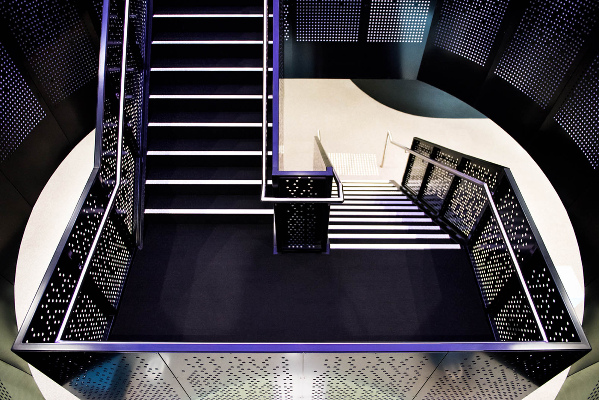 bourke st melbourne office fitout staircase