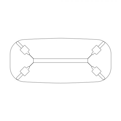 2D Parley Tables CAD Models