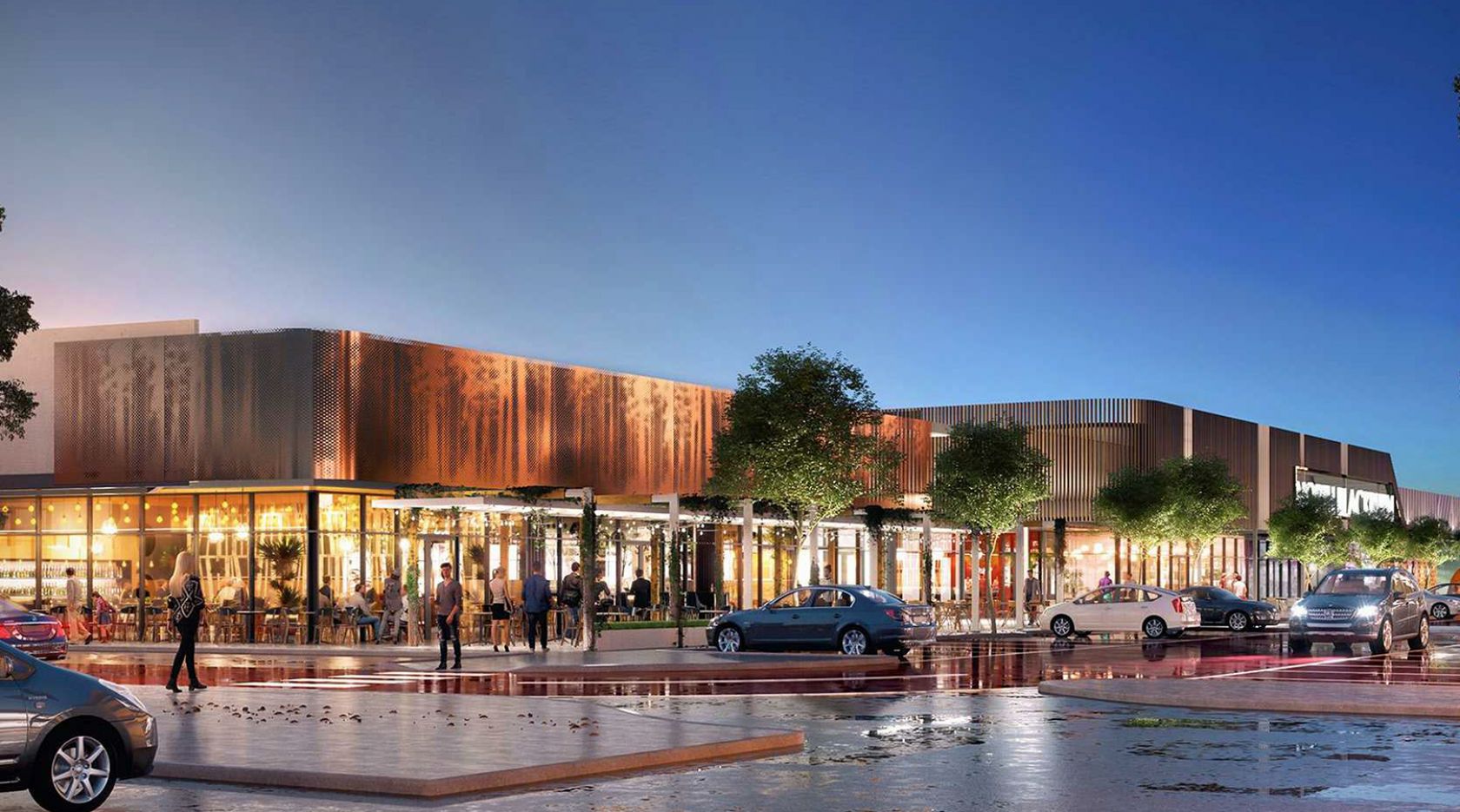 north blackburn shopping centre refurbishment upgrade render