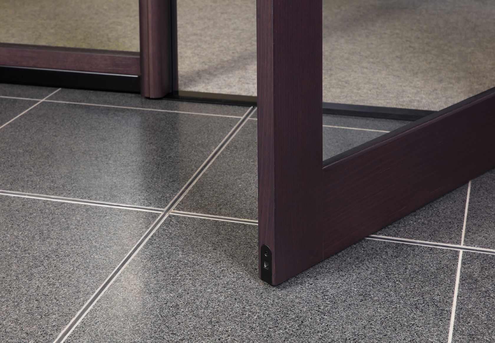 Focus Quiet Work Room door seal detail