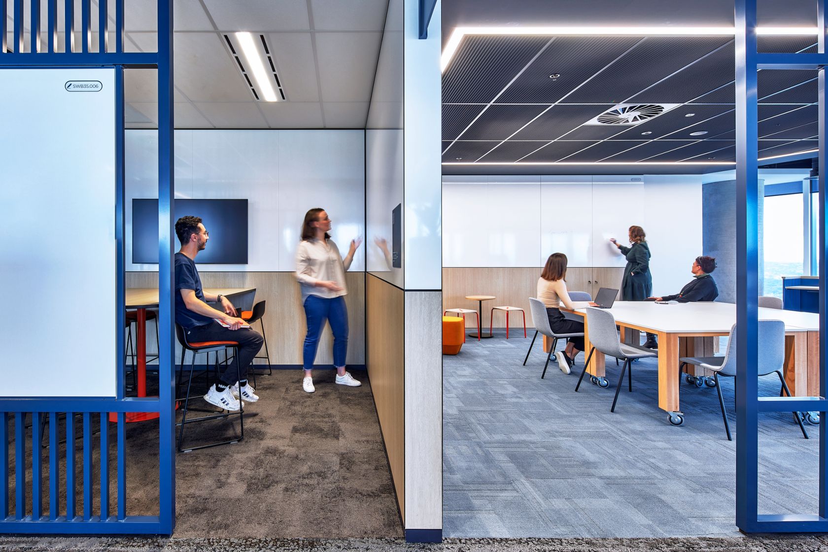 Westpac Parramatta - collaboration spaces