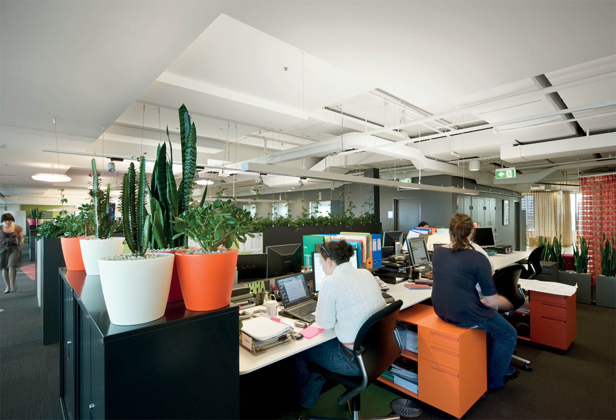 green building council sydney office fitout desk