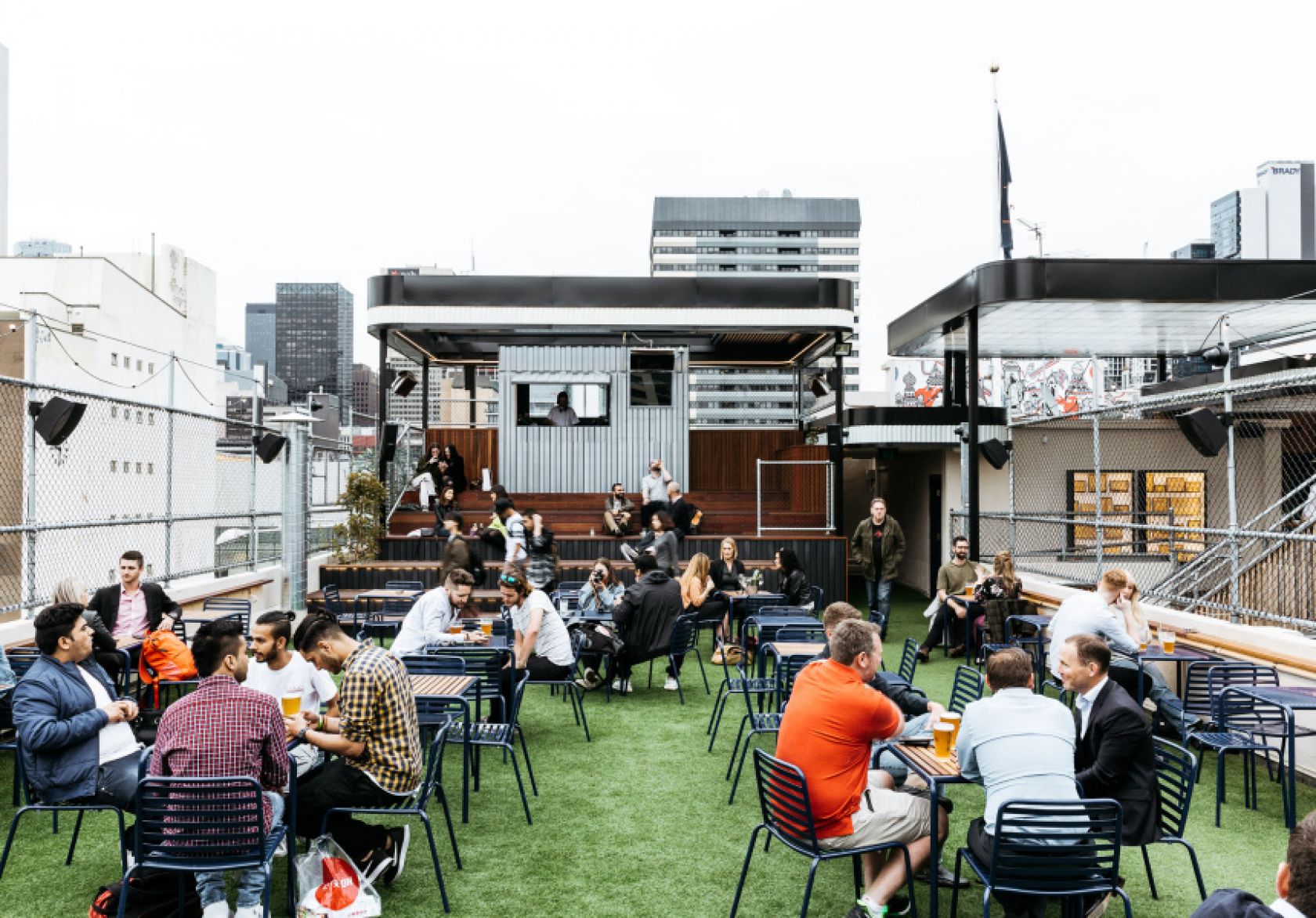 Curtin House Rooftop Bar & Cinema Outdoor